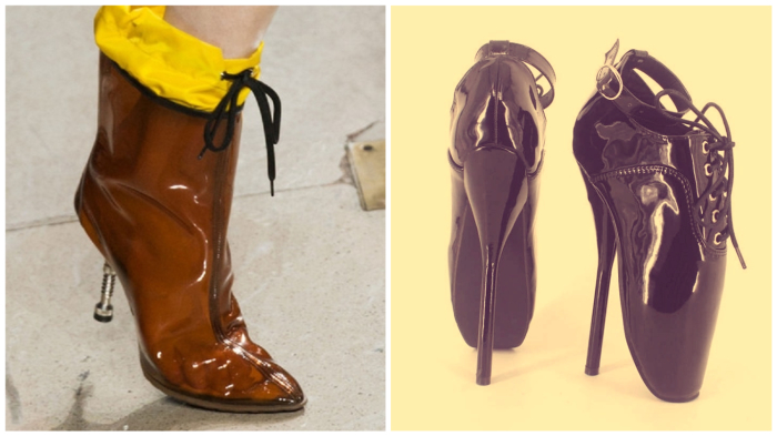 Безумные модели обуви, которые женщины готовы были носить, превозмогая неудобства