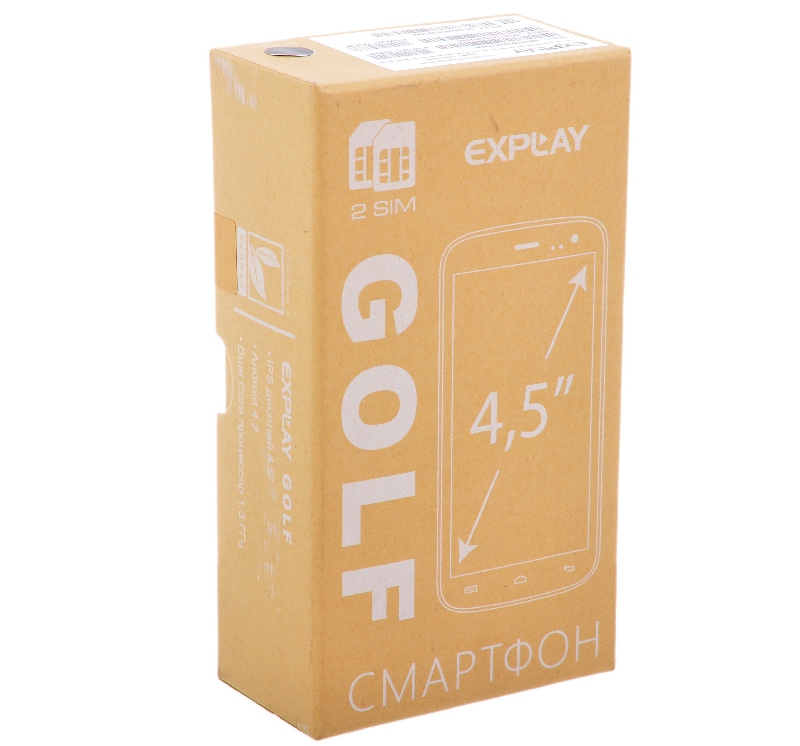 Сотовый телефон Explay Golf   обзор, характеристики и отзывы