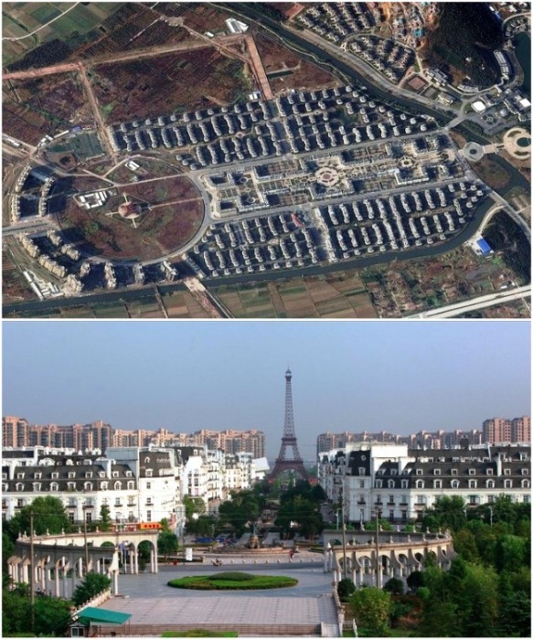Архитектурные клоны: в Китае появились точные копии целых городов из других частей света