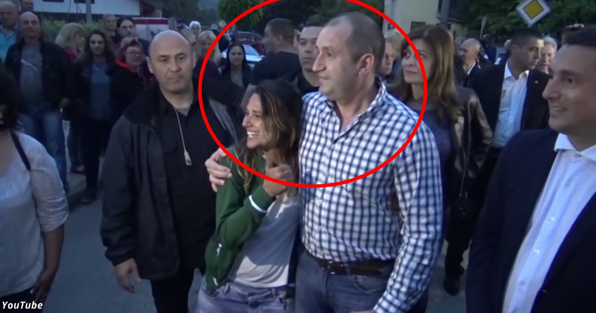Он завязал с ней разговор на улице. Оказалось, это был президент Болгарии...