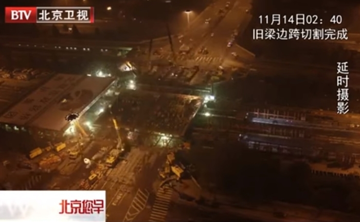 Упорные китайцы построили огромный мост за 43 часа