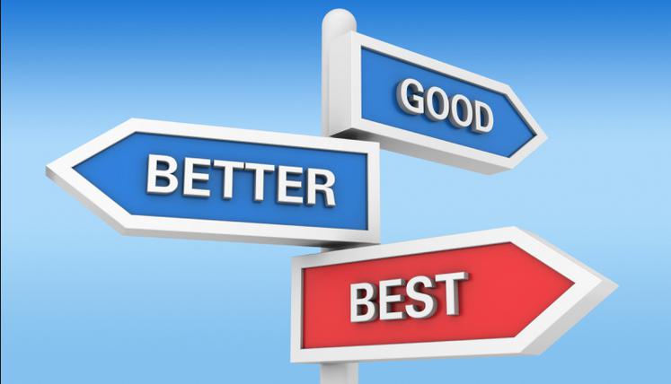 Что такое  best : good, better, the best