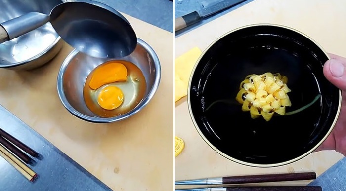Японский рецепт: как сделать яичные цветочки на завтрак