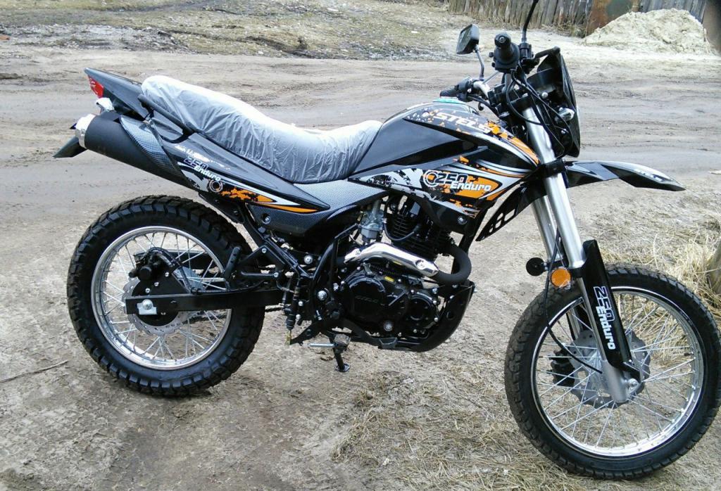 Мотоцикл  Стелс Эндуро 250 : характеристики, отзывы, особенности