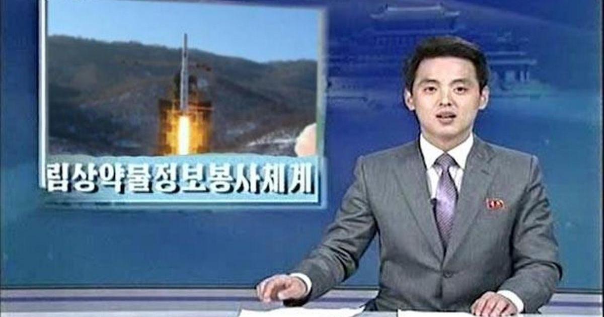 В КНДР рассказали по телевизору, что их космонавт приземлился на Солнце!